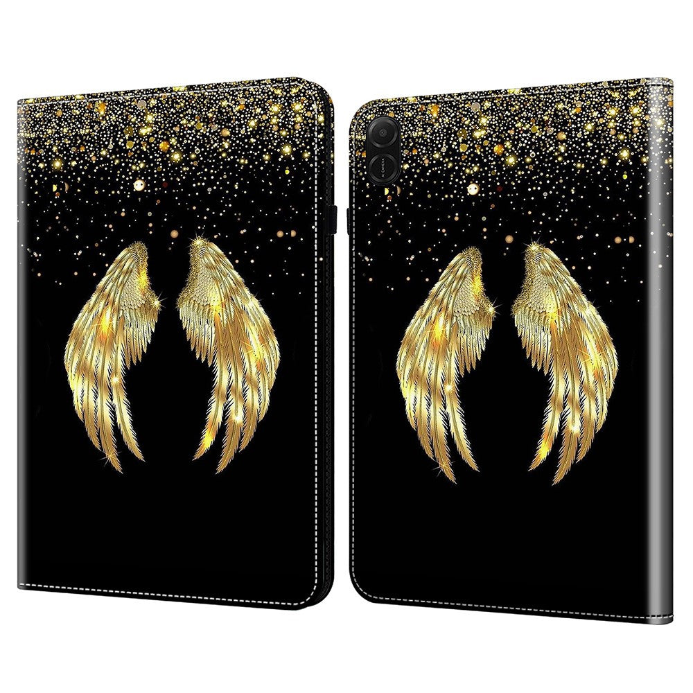 For Honor Pad X8b / Pad X8a Case Flip Stand Leather Tablet Cover Pattern Printed