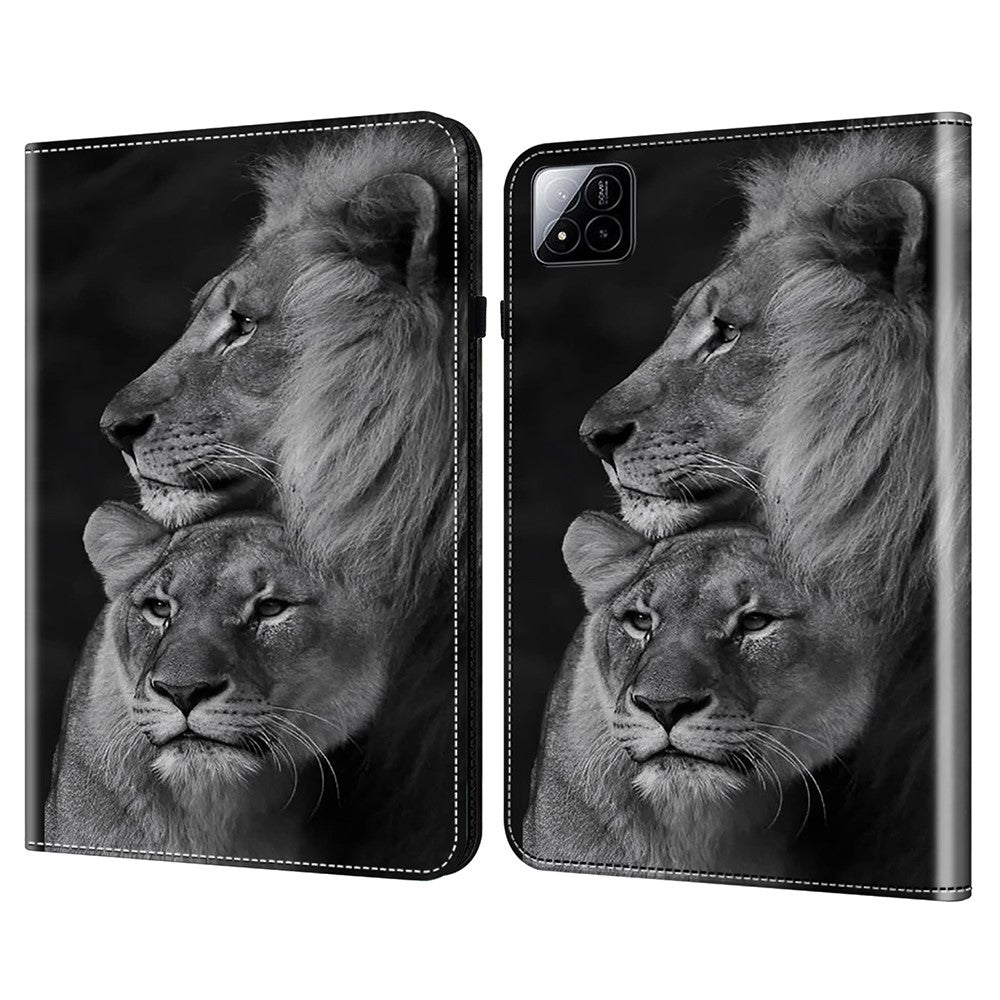 For Xiaomi Poco Pad X1 / Pad 8 Pro / Pad 8 / Pad 7 Pro / Pad 7 Case Flip Stand Leather Tablet Cover Pattern Printed