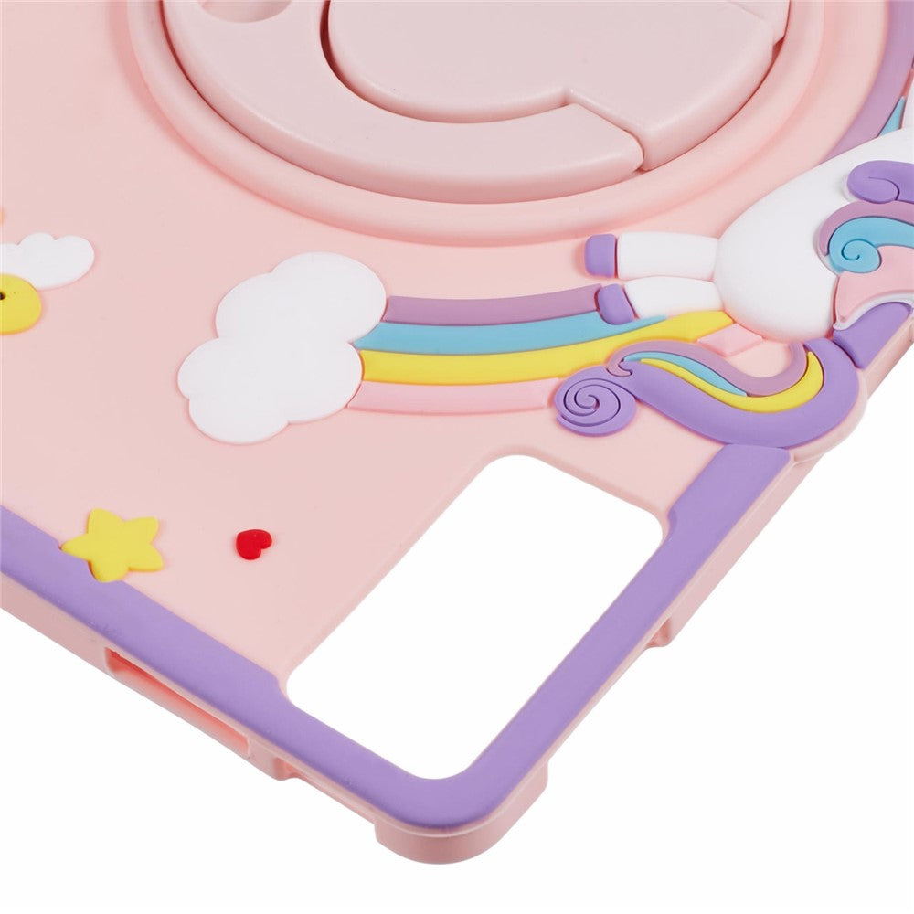 For Xiaomi Redmi Pad SE Silicone Case Kickstand Cute Horse Tablet Cover