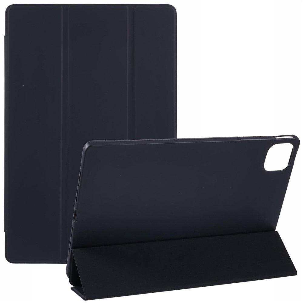 For Honor Pad GT Pro Case PU Leather+Silicone Tri-Fold Stand Tablet Cover