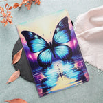 For Lenovo M10 Plus TB-X606F Case Pattern Leather Tablet Cover with Auto Sleep / Wake, Card Holder
