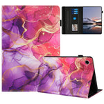 For Lenovo M10 Plus TB-X606F Case Pattern Leather Tablet Cover with Auto Sleep / Wake, Card Holder