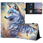For Lenovo Tab P11 TB-J606F Case Pattern Leather Tablet Cover with Auto Sleep / Wake, Card Holder