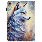For Lenovo Tab P11 TB-J606F Case Pattern Leather Tablet Cover with Auto Sleep / Wake, Card Holder