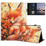 For Lenovo Tab P11 Gen 2 Case Pattern Leather Tablet Cover with Auto Sleep / Wake, Card Holder