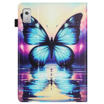 For Lenovo Tab M9 TB-310FU Case Pattern Leather Tablet Cover with Auto Sleep / Wake, Card Holder