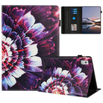 For Lenovo Tab M9 TB-310FU Case Pattern Leather Tablet Cover with Auto Sleep / Wake, Card Holder
