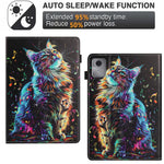Tablet Case For Lenovo Tab M11 / Xiaoxin Pad 11 2024 Pattern Leather Cover with Auto Sleep / Wake, Card Holder