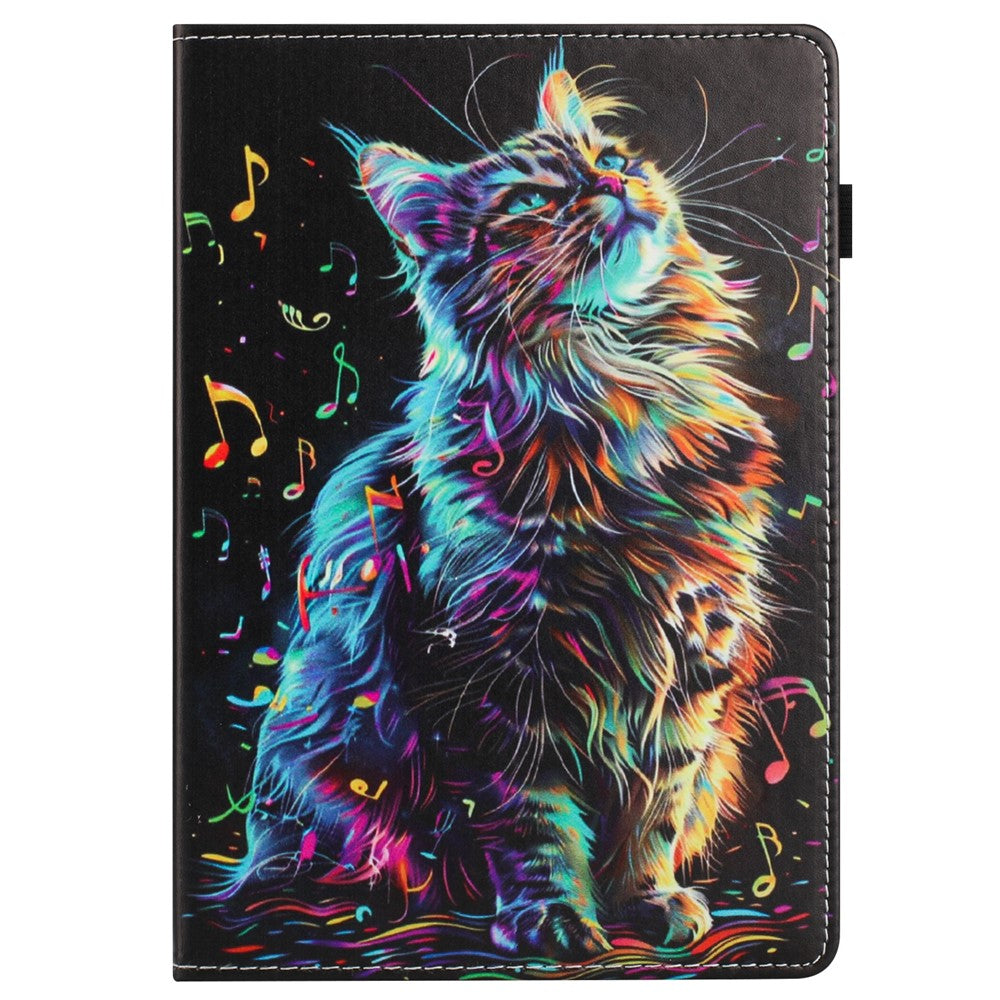 Tablet Case For Lenovo Tab M11 / Xiaoxin Pad 11 2024 Pattern Leather Cover with Auto Sleep / Wake, Card Holder