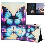 Tablet Case For Lenovo Tab M11 / Xiaoxin Pad 11 2024 Pattern Leather Cover with Auto Sleep / Wake, Card Holder