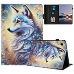 Tablet Case For Huawei Enjoy Tablet 2 / MatePad T 10 / T 10S / Honor Pad 6 Pattern Leather Cover with Card Holder