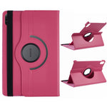 For Honor Pad X8b / Pad X8a / Pad X9 Case Rotating Stand PU Leather+PC Tablet Cover with Elastic Band