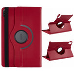 For Honor Pad X8b / Pad X8a / Pad X9 Case Rotating Stand PU Leather+PC Tablet Cover with Elastic Band