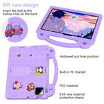 For Xiaomi Poco Pad X1 / Pad 8 Pro / Pad 8 / Pad 7 Pro / Pad 7 Case Kids Cartoon Patterns Hand Grip Kickstand Tablet EVA Cover
