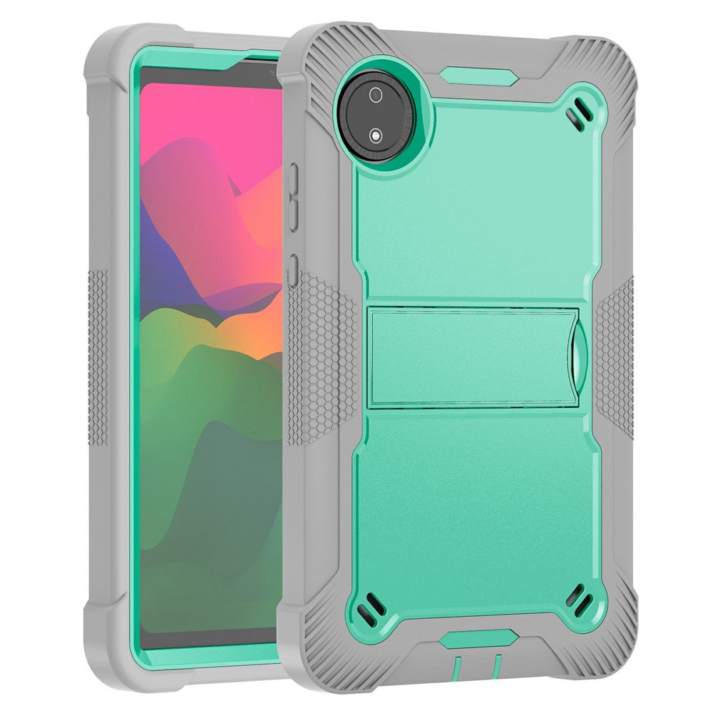 For Xiaomi Redmi Pad SE 4G 8.7 inch Case Silicone+PC Tablet Protective Cover with Kickstand