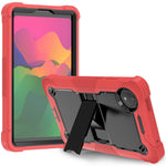 For Xiaomi Redmi Pad SE 4G 8.7 inch Case Silicone+PC Tablet Protective Cover with Kickstand