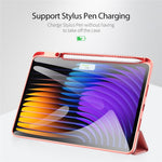 DUX DUCIS For Xiaomi Pad 7 Pro / Xiaomi Pad 7 Case  Domo Series Tri-fold Stand PU Leather Tablet Cover