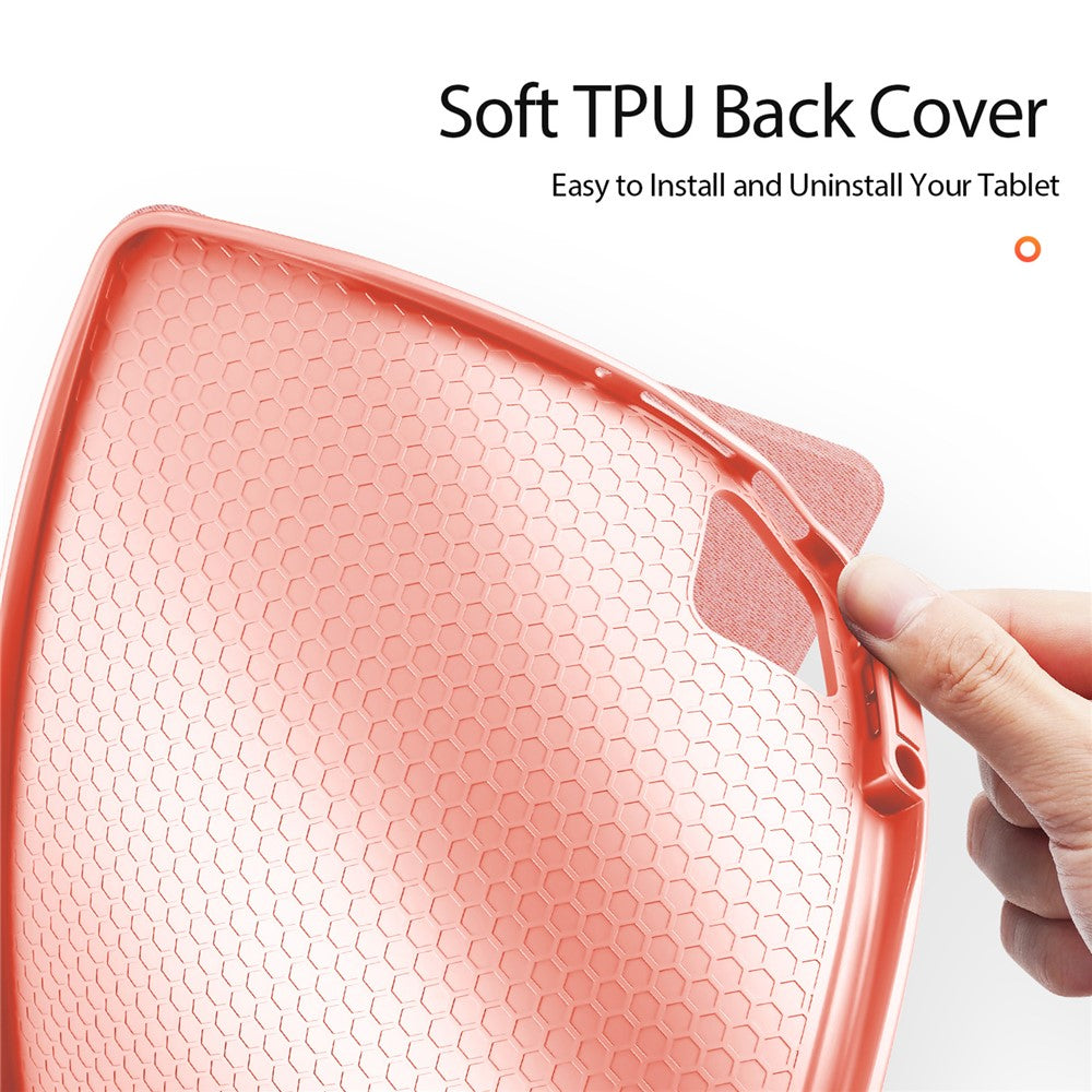 DUX DUCIS For Xiaomi Pad 7 Pro / Xiaomi Pad 7 Case  Domo Series Tri-fold Stand PU Leather Tablet Cover
