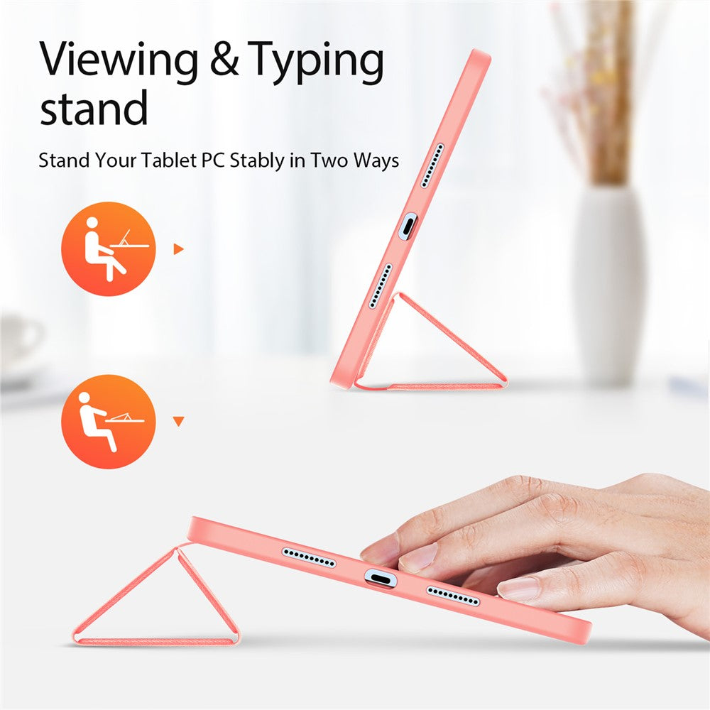DUX DUCIS For Xiaomi Pad 7 Pro / Xiaomi Pad 7 Case  Domo Series Tri-fold Stand PU Leather Tablet Cover