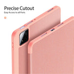 DUX DUCIS For Xiaomi Pad 7 Pro / Xiaomi Pad 7 Case  Domo Series Tri-fold Stand PU Leather Tablet Cover