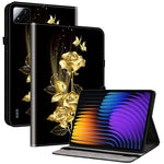 For Xiaomi Poco Pad X1 / Pad 8 Pro / Pad 8 / Pad 7 Pro / Pad 7 Leather Case Pattern Printed Stand Tablet Cover with Card Slots