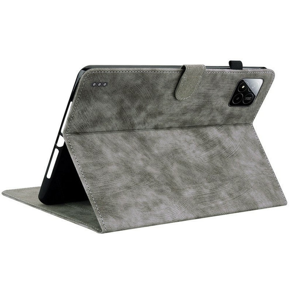 For Xiaomi Poco Pad X1 / Pad 8 Pro / Pad 8 / Pad 7 Pro / Pad 7 Cases Tiger Imprint Anti-Scratch PU Leather Tablet Cover