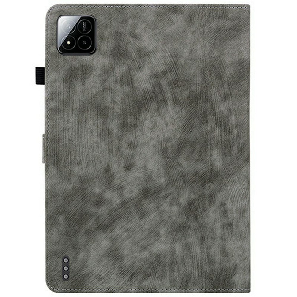 For Xiaomi Poco Pad X1 / Pad 8 Pro / Pad 8 / Pad 7 Pro / Pad 7 Cases Tiger Imprint Anti-Scratch PU Leather Tablet Cover