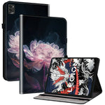 For Lenovo Legion Y700 (2025) Leather Case Pattern Printed Stand Tablet Cover with Card Slots