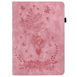 For Lenovo Legion Y700 (2025) Case Card Holder Anti-Scratch Leather Cover Rose Flower Imprint
