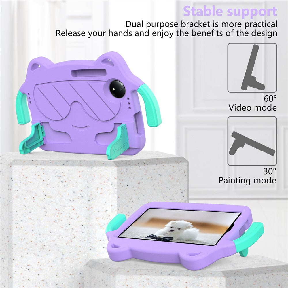For Xiaomi Redmi Pad SE 4G 8.7 inch  /  TCL Tab 8 Gen 2 Case EVA + PC Kickstand Tablet Cover Child-Friendly