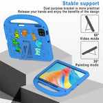 For Xiaomi Poco Pad X1 / Pad 8 Pro / Pad 8 / Pad 7 Pro / Pad 7 Kickstand Case Cartoon Design Anti-Drop EVA+PC Tablet Cover with Strap for Kids