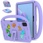 For Honor Pad X8b / Pad X8a Kickstand Case Cartoon Design Anti-Drop EVA+PC Tablet Cover with Strap for Kids