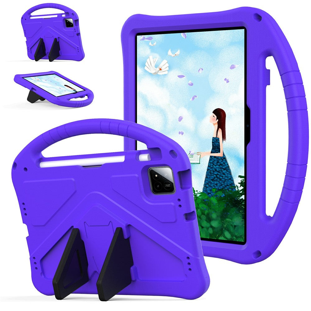 For Xiaomi Poco Pad X1 / Pad 8 Pro / Pad 8 / Pad 7 Pro / Pad 7 Case EVA Tablet Cover with Ergonomic Handle and Foldable Kickstand