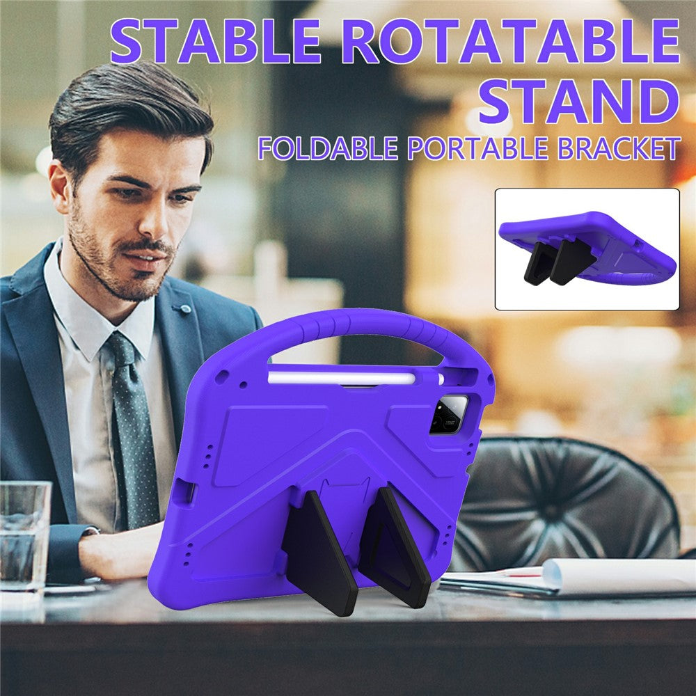 For Xiaomi Poco Pad X1 / Pad 8 Pro / Pad 8 / Pad 7 Pro / Pad 7 Case EVA Tablet Cover with Ergonomic Handle and Foldable Kickstand
