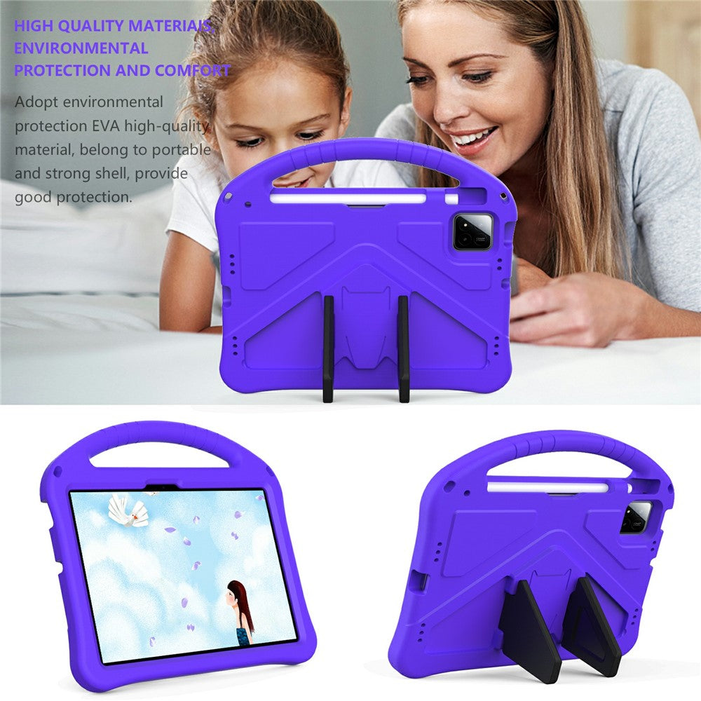 For Xiaomi Poco Pad X1 / Pad 8 Pro / Pad 8 / Pad 7 Pro / Pad 7 Case EVA Tablet Cover with Ergonomic Handle and Foldable Kickstand