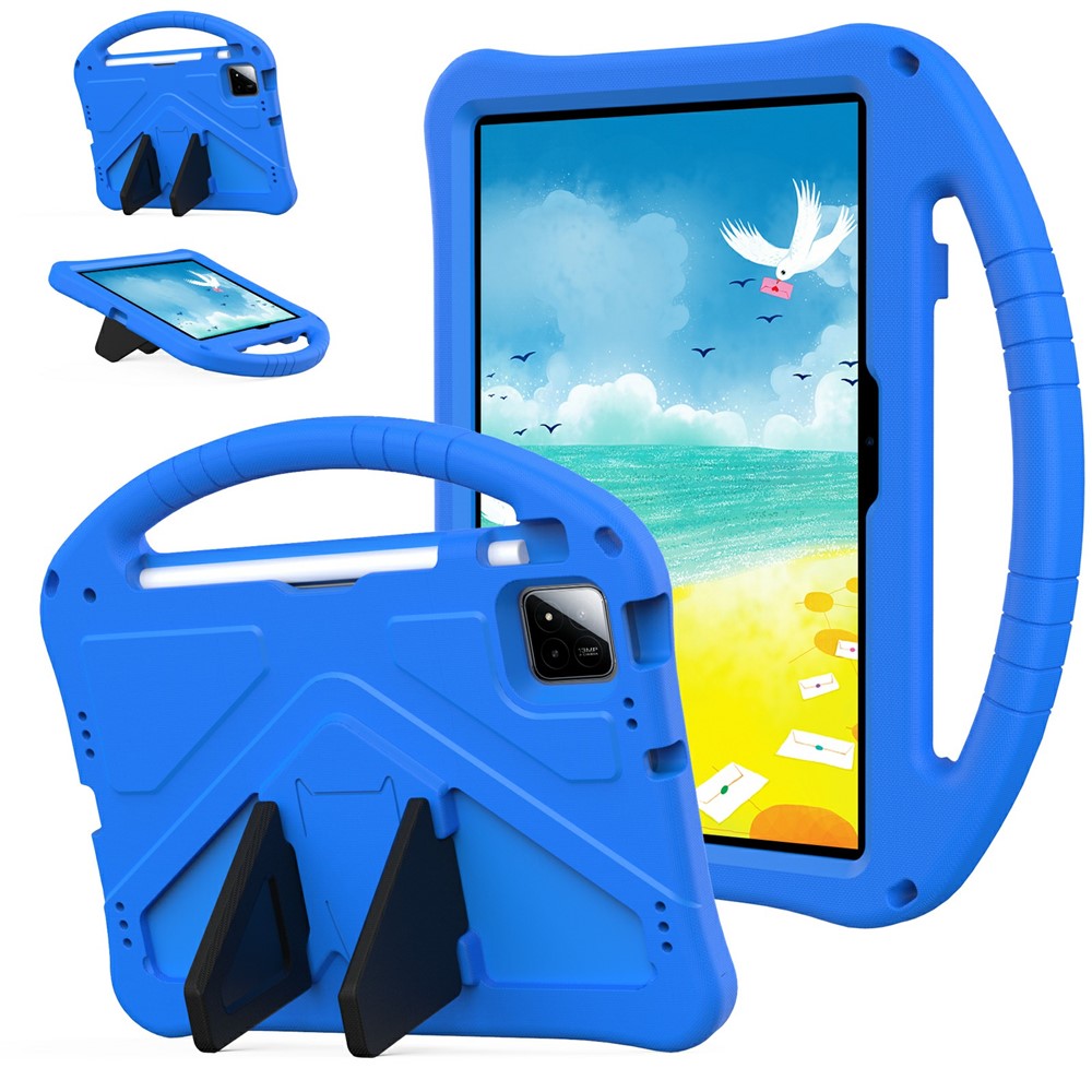 For Xiaomi Poco Pad X1 / Pad 8 Pro / Pad 8 / Pad 7 Pro / Pad 7 Case EVA Tablet Cover with Ergonomic Handle and Foldable Kickstand