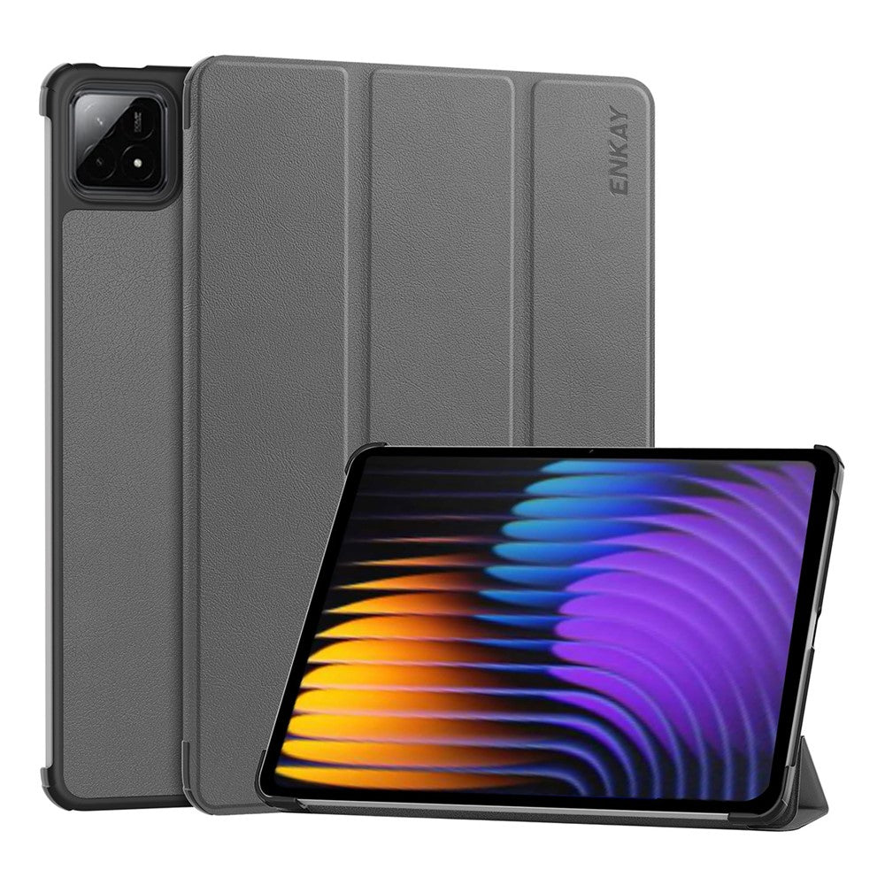 ENKAY HAT PRINCE For Xiaomi Pad 7 Pro / Xiaomi Pad 7 Trifold Stand Cover   PU Leather+PC Tablet Case