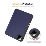 ENKAY HAT PRINCE For Xiaomi Pad 7 Pro / Xiaomi Pad 7  Tri-Fold Stand Tablet Case PU Leather+TPU Smart Cover with Pencil Holder