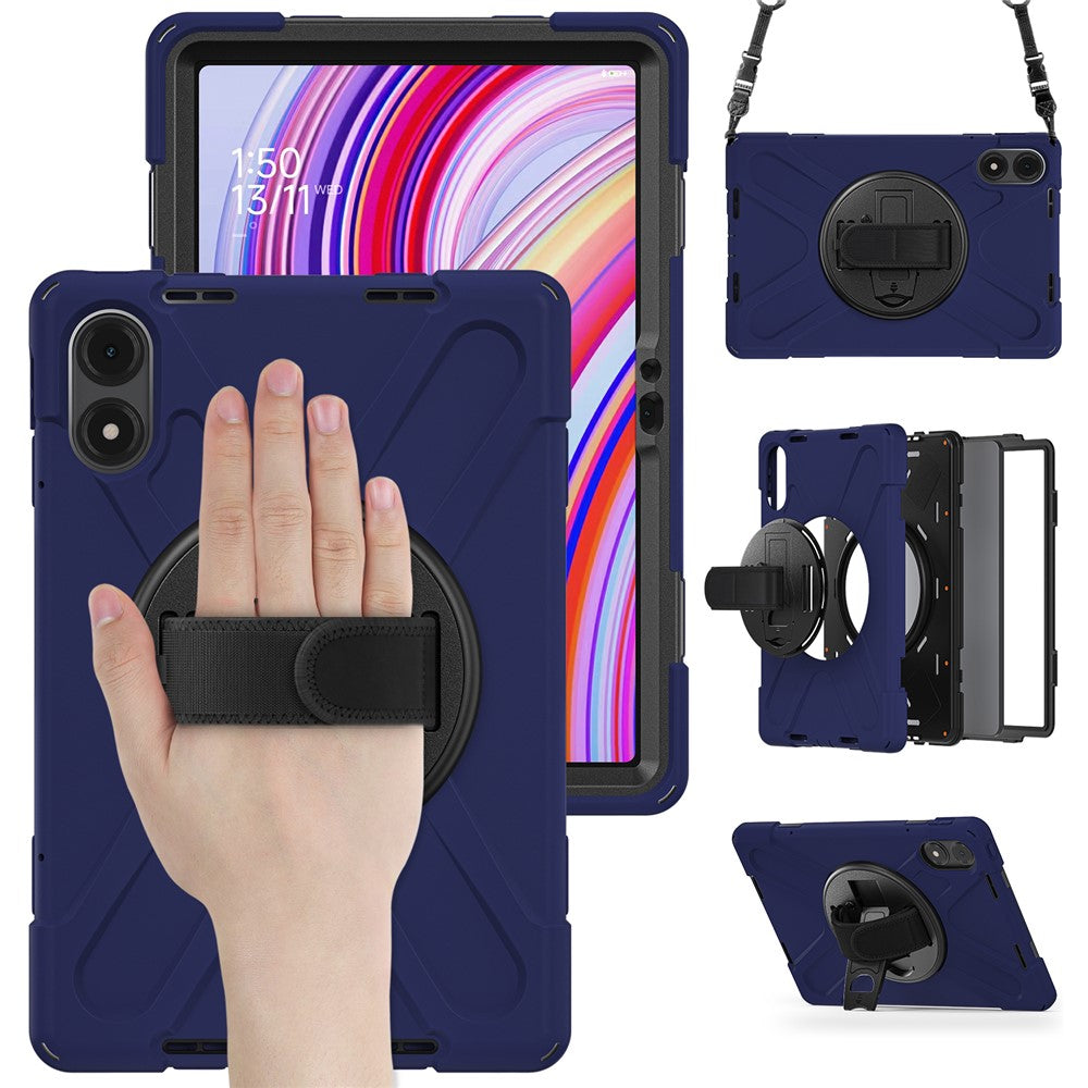 Tablet Case with Shoulder Strap for Xiaomi Redmi Pad Pro 5G / Redmi Pad Pro / Poco Pad 5G / 4G Kickstand Cover