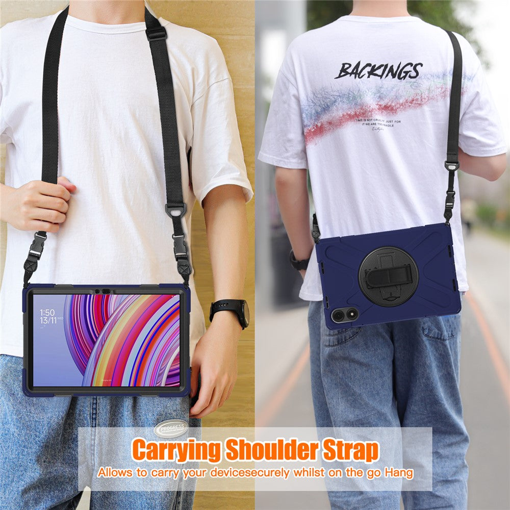 Tablet Case with Shoulder Strap for Xiaomi Redmi Pad Pro 5G / Redmi Pad Pro / Poco Pad 5G / 4G Kickstand Cover