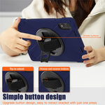 Tablet Case with Shoulder Strap for Xiaomi Redmi Pad Pro 5G / Redmi Pad Pro / Poco Pad 5G / 4G Kickstand Cover
