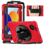 For Xiaomi Redmi Pad SE 4G 8.7 inch Kickstand Case TPU PC Silicone Tablet Cover with Shoulder Strap