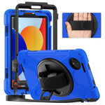 For Xiaomi Redmi Pad SE 4G 8.7 inch Kickstand Case TPU PC Silicone Tablet Cover with Shoulder Strap
