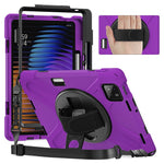 For Xiaomi Pad 8 Pro / Pad 8 / Pad 7 Pro / Pad 7 Kickstand Case TPU PC Silicone Tablet Cover with Shoulder Strap