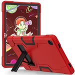 For Lenovo Tab M10 Plus (3rd Gen) / Xiaoxin Pad 2022 10.6 inch 125FU / 128FU Protective Case Robot Pattern Silicone+PC Tablet Anti-Scratch Cover Shockproof Portable Kickstand Case