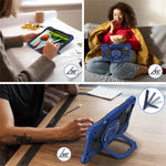 For Xiaomi Pad 7 Pro  /  Pad 7 Case Silicone+PC Kickstand Tablet Cover