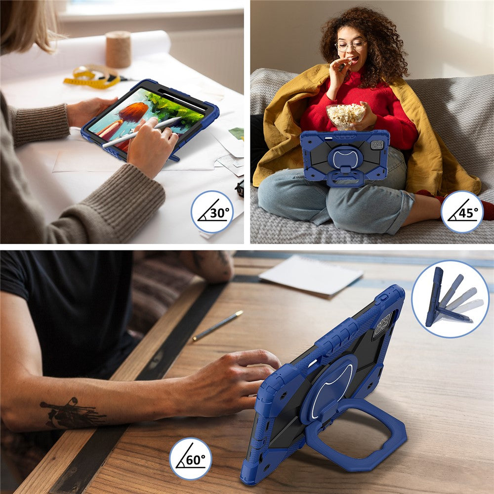 For Xiaomi Pad 7 Pro  /  Pad 7 Case Silicone+PC Kickstand Tablet Cover
