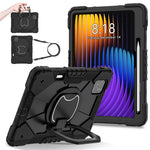 For Xiaomi Pad 7 Pro  /  Pad 7 Case Silicone+PC Kickstand Tablet Cover