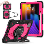 For Xiaomi Pad 7 Pro  /  Pad 7 Case Silicone+PC Kickstand Tablet Cover