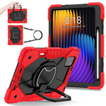 For Xiaomi Pad 7 Pro  /  Pad 7 Case Silicone+PC Kickstand Tablet Cover